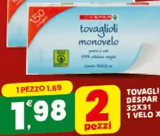 Tovaglioli Despar