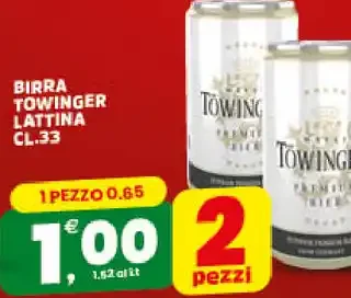 Birra Towingner lattina cl.33