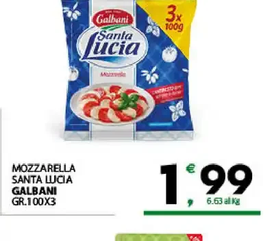 Mozzarella Santa Lucia Galbani