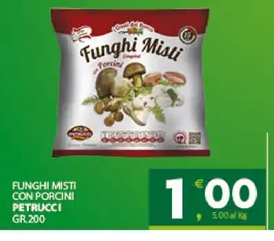 Funghi misti con porcini Petrucci