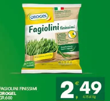 Fagiolini finissimi Orogel