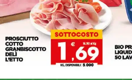 Prosciutto cotto Gran Biscotto