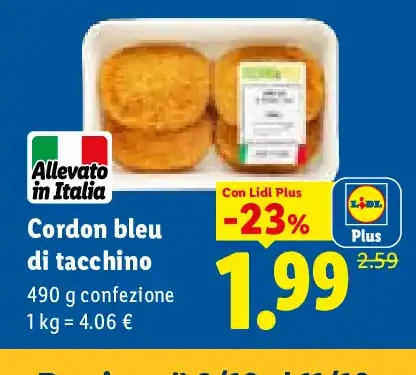 Cordon bleu di tacchino