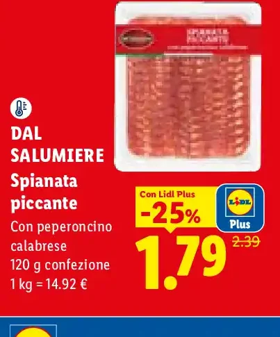 Spianata piccante