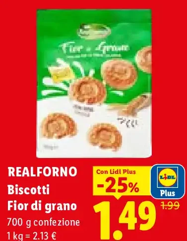 Biscotti Fior di grano