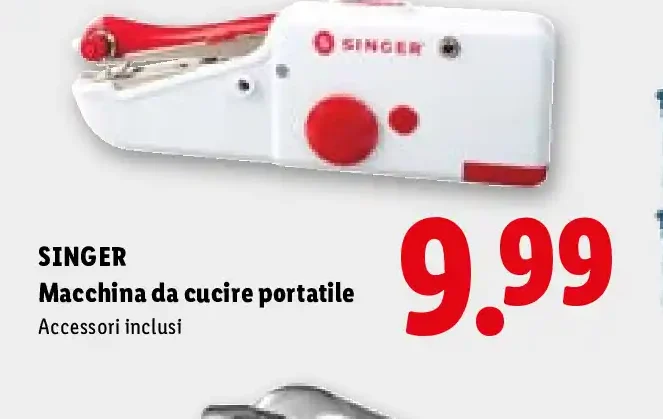 Macchina da cucire portatile