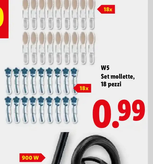 Set mollette