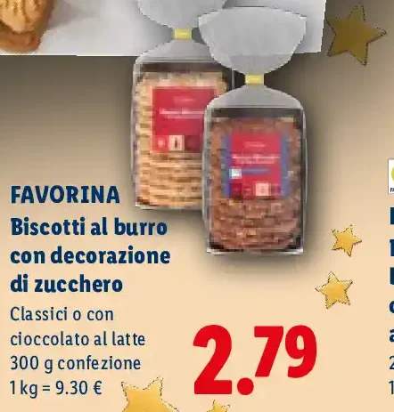 Biscotti al burro con decorazione di zucchero