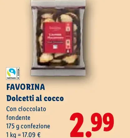 Dolcetti al cocco