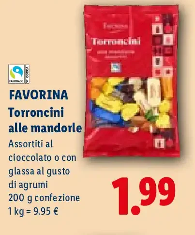 Torroncini alle mandorle