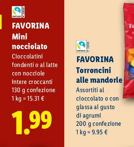 Mini nocciolato