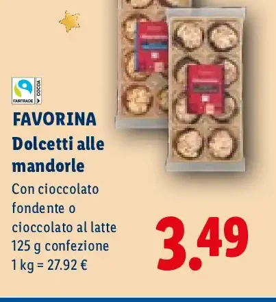 Dolcetti alle mandorle