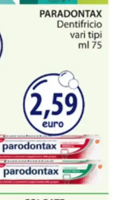 Dentifricio Parodontax