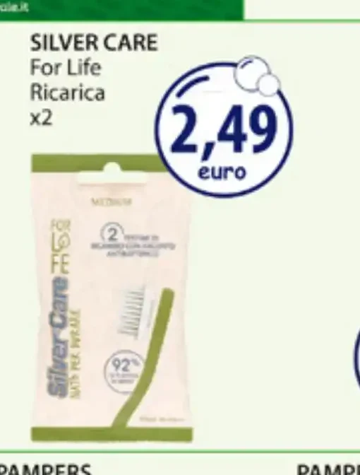 Spazzolino Silver Care For Life Ricarica