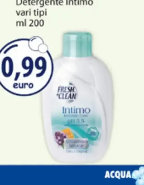 Detergente intimo Fresh&Clean