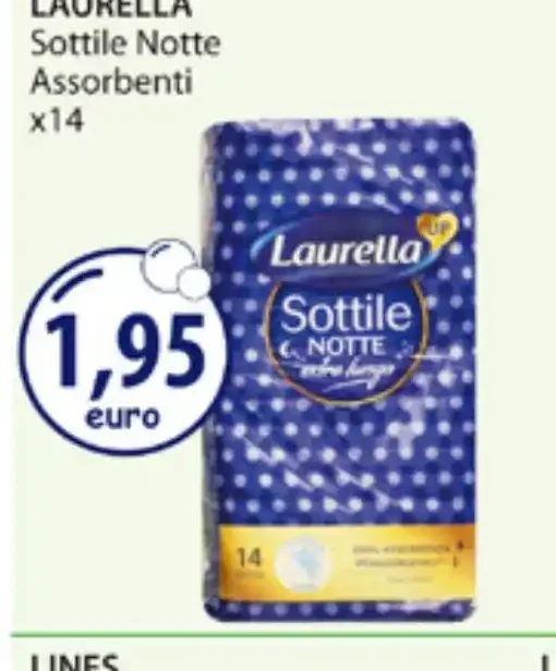 Assorbenti Laurella Sottile Notte