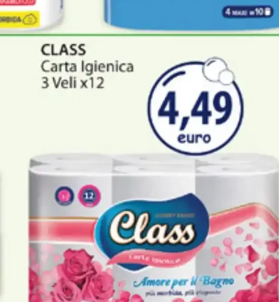 Carta igienica Class