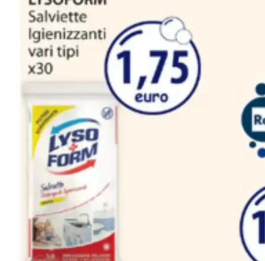 Salviette igienizzanti Lysoform