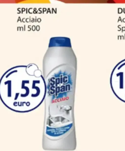 Detergente acciaio Spic&Span