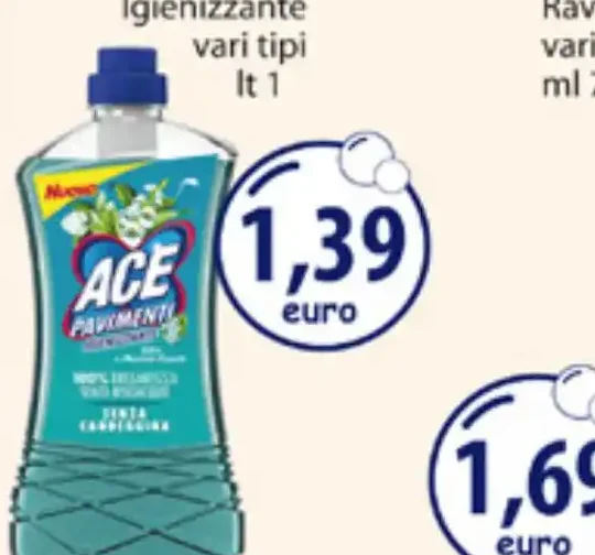 Igienizzante pavimenti Ace