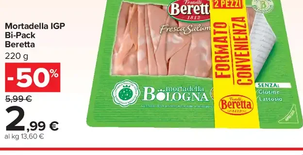 Mortadella IGP bi-pack