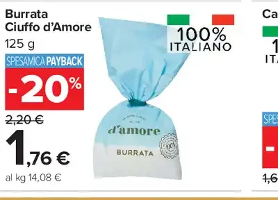 Burrata Ciuffo d'Amore