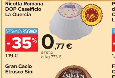 Ricotta romana DOP