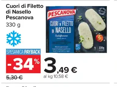 Cuori di Filetto di Nasello