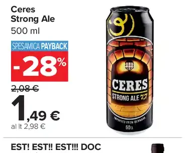 Birra strong ale