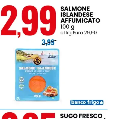 Salmone islandese affumicato