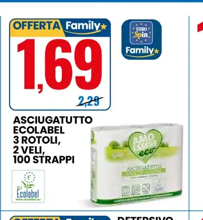 Asciugatutto Ecolabel