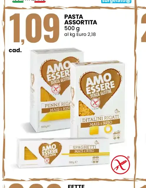 Pasta assortita