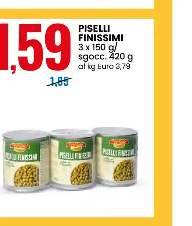 Piselli finissimi