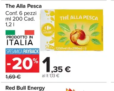 Tè alla pesca