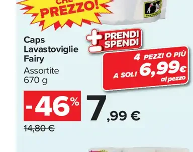 Caps lavastoviglie