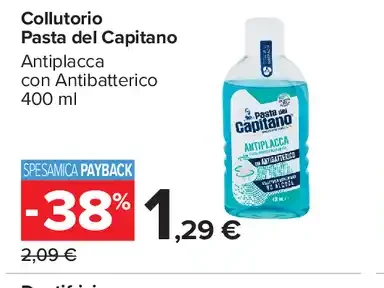 Collutorio Pasta del Capitano Antiplacca