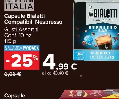 Capsule Bialetti Compatibili Nespresso