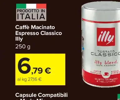 Caffè Macinato Espresso Classico Illy