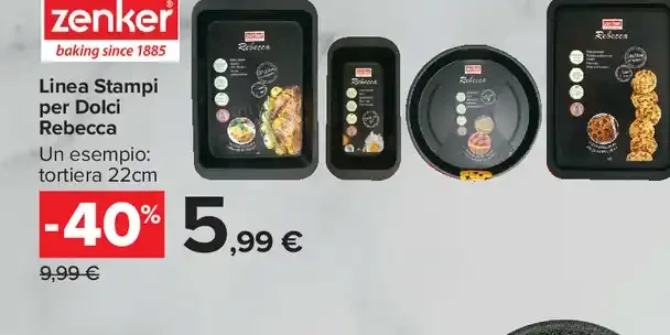 Linea Stampi per Dolci Rebecca