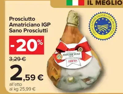 Prosciutto amatriciano IGP
