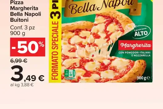 Pizza margherita Bella Napoli
