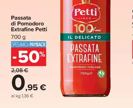 Passata di pomodoro Petti