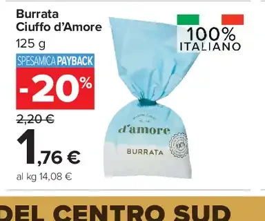 Burrata Ciuffo d’Amore