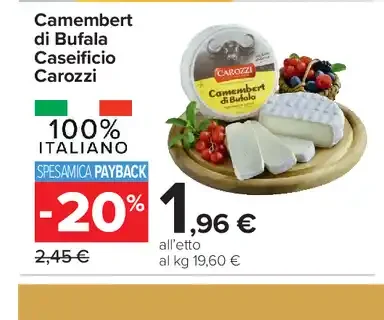 Camembert di Bufala Caseificio Carozzi