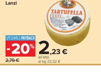 Tartufella Lanzi