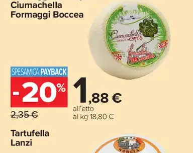 Formaggio di Capra Ciumachella