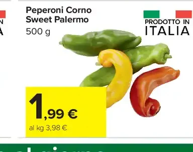 Peperoni Corno Sweet Palermo