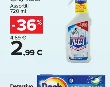 Spray anticalcare