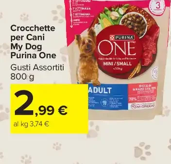 Crocchette per Cani My Dog Purina One