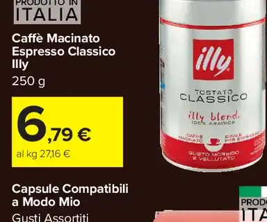 Caffè Macinato Espresso Classico Illy